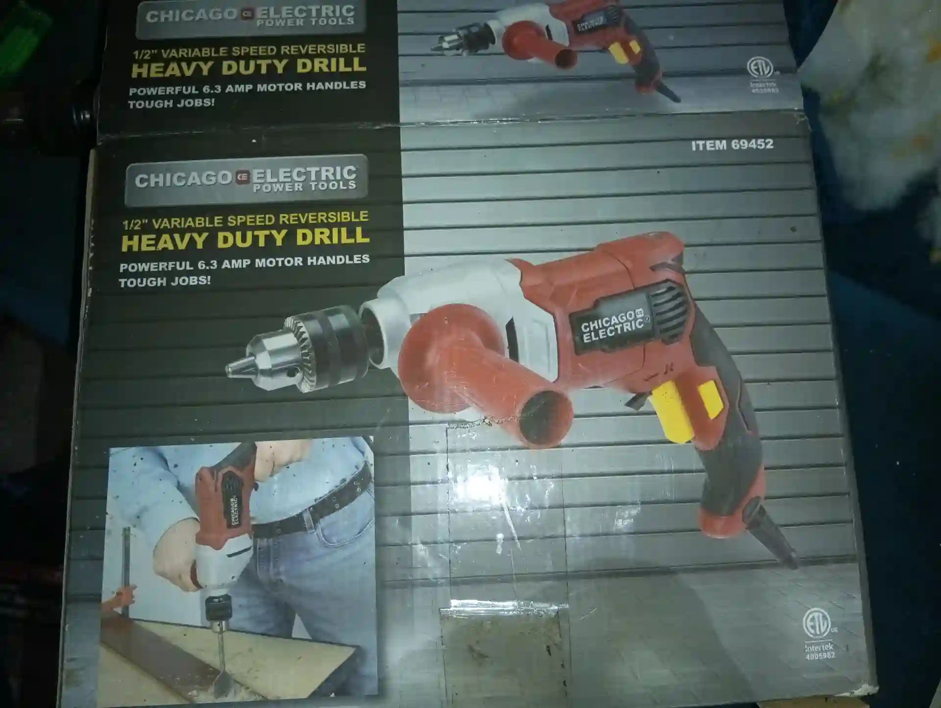 cordless drill reverseable 